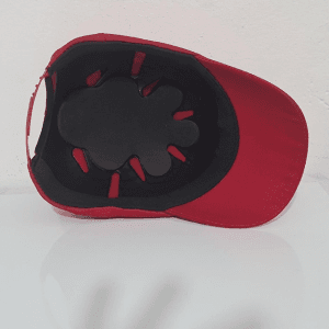 BONÉ COM CASQUETE PLASTICO JAPONES VERMELHO FECHAMENTO EM PLASTICO CA 43553