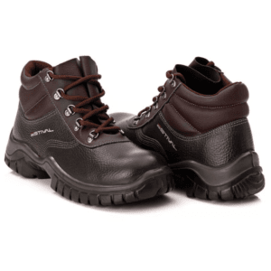 BOTA SEGURANÇA ESTIVAL DE AMARRAR WORK RENO CAFÉ (RELAX) BICO PVC - WO10031S1R CA 44591