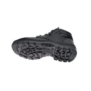 BOTINA MARLUVAS VULCAFLEX COM CADARÇO BICO PLASTICO COURO RELAX PRETO 10VB41 CA 43335