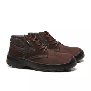 BOTINA NOBUCK NR10 ISOLANTE ELÉTRICO, BRACOL DUBAI BAE MARROM CAFÉ COM BICO PVC CA 48383 - 34