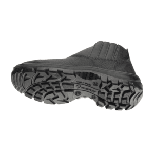 BOTINA VULCAFLEX MARLUVAS ELASTICO BICO AÇO COURO RELAX PRETO 10VB48A CA 43339