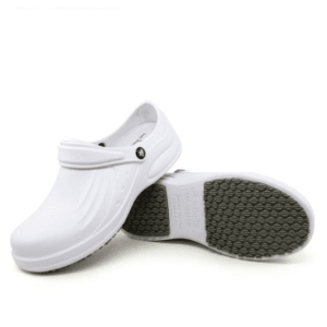 CALÇADO SOFT WORKS BB61 BRANCO BABUCHE TIPO CROCS EVA COM PALMILHA PU ANTIBACTERIANA CA 44319