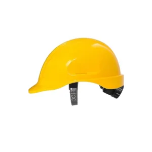 CAPACETE STEELFLEX TURTLE DE SEGURANCA AMARELO COM SUSPENSÃO CATRACA E JUGULAR STF-CPCT10600 CA 35983