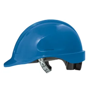 CAPACETE STEELFLEX TURTLE DE SEGURANCA  AZUL CLARO COM SUSPENSÃO CATRACA E JUGULAR STF-CPCT10200 CA 35983