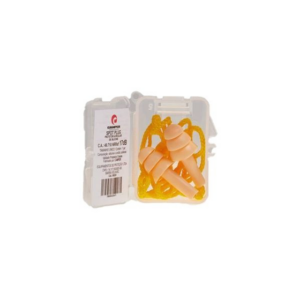 PROTETOR AUDITIVO DE SILICONE SPOT PLUG LARANJA COM CORDÃO AMARELO 17db CA 49710
