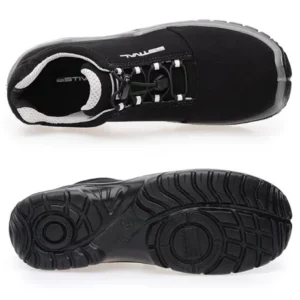 SAPATO ESTIVAL ENERGY MICROFIBRA RENO PRETO/CINZA BICO PVC - EN10021S2-001 CA 50880