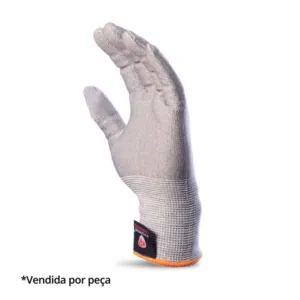 LUVA DANNY DE GRAFENO E FIO DE AÇO GRAPHEFIT ANTICORTE, TÉRMICA E ANTIBACTERIANA AMBIDESTRA 1 UNIDADE DA-50300 CA 42707