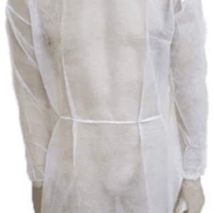 AVENTAL TNT MANGA LONGA C/ TIRAS SOFT C/ 10 UNIDADES DERMA-PLUS GRAMATURA 20