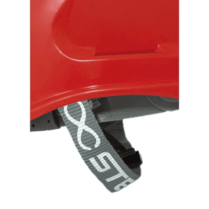 CAPACETE STEELFLEX TURTLE DE SEGURANCA  VERMELHO COM SUSPENSÃO CATRACA E JUGULAR STF-CPCT10200 CA 35983