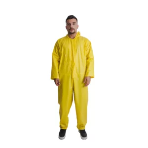 MACACÃO SANEAMENTO MAICOL REFORÇADO EM TREVIRA KP400 AMARELO CA 33621