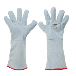 LUVA RASPA FORRADA SOLDADOR PUNHO 20 LUVEQ CA 48485