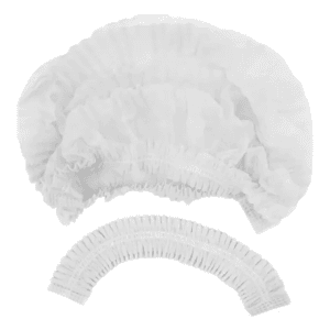 TOUCA TNT SANFONADA  BRANCA IMPORTADA C/ 100 UN