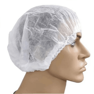 TOUCA TNT SANFONADA  BRANCA IMPORTADA C/ 100 UN