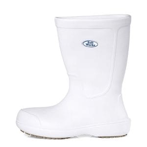 BOTA EVA SOFT WORKS ANTIDERRAPANTE S/BIQ CANO LONGO BB87 BRANCO CA 42632