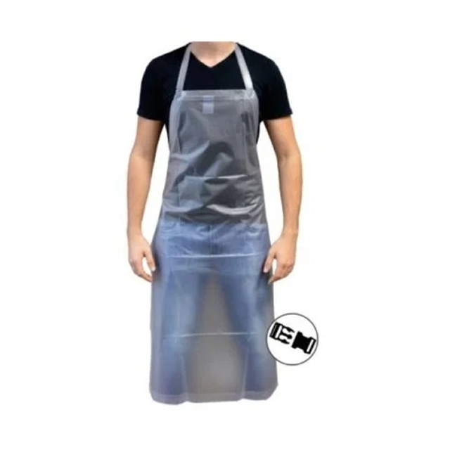 AVENTAL VINIL KL 1,20X0,70 TIRAS SOLDADAS E ENGATE RÁPIDO PRESILHA CA 42326 ULTRAEPI