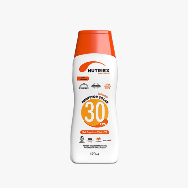 PROTETOR SOLAR FPS 30 CORPORAL NUTRIEX PROFISSIONAL OIL FREE 120ML