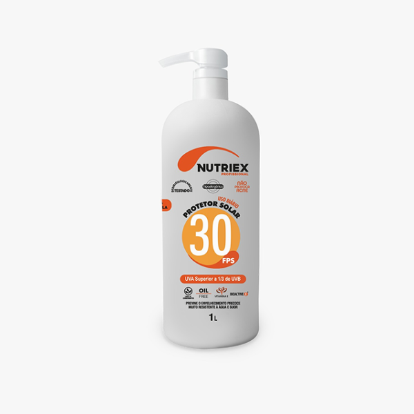 PROTETOR SOLAR FPS30 CORPORAL NUTRIEX PROFISSIONAL OIL FREE 1 LITRO