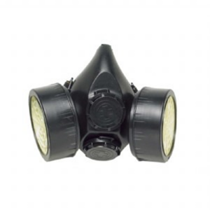 MÁSCARA RESPIRATÓRIA CARBOGRAFITE RESPIRADOR SEMI FACIAL CG 306 PARA 2 CARTUCHOS CA 7072