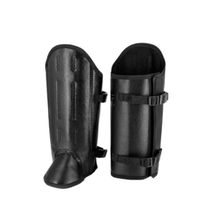 PERNEIRA DE SEGURANÇA PROMASTER COM 3 TALAS PVC , PRETO FECHAMENTO EM VELCRO E PRESILHAS CA 48047