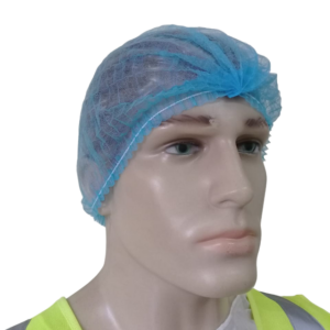 TOUCA TNT SANFONADA AZUL DERMA-PLUS C/ 100 UNIDADES